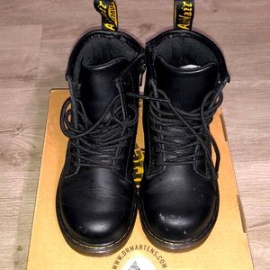 Dr Martens toddler boots size 9c.